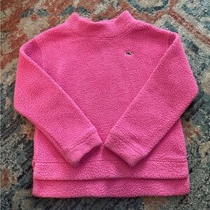Vineyard Vines Pink Kids Fleece Sweatshirt